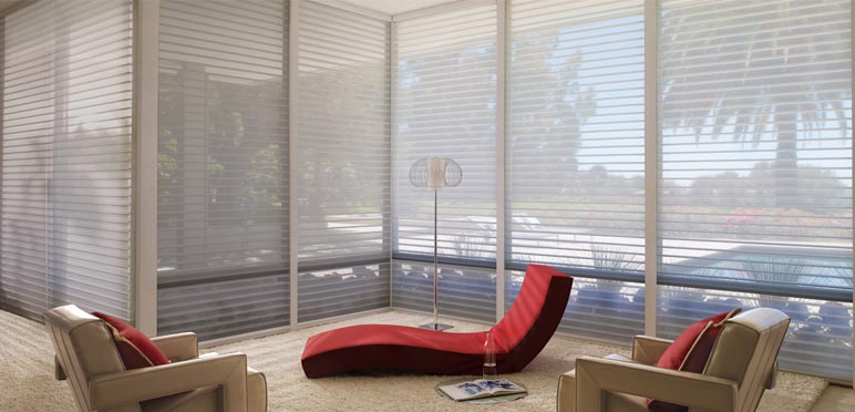 Custom Shades Installation